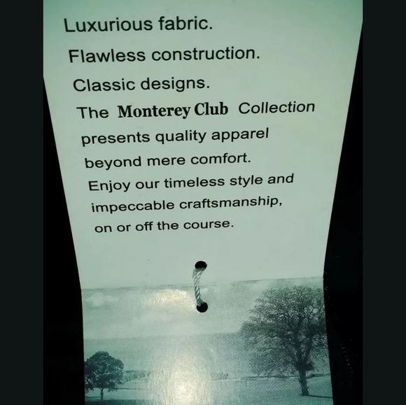 NWT Monterrey Club Men short sleeve Golf windbreak - Picture 6 of 8